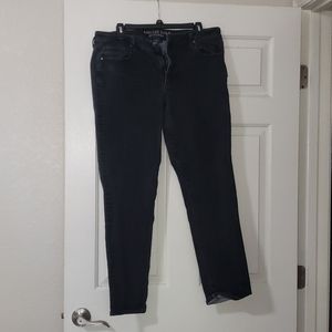 AE black skinny jeans
